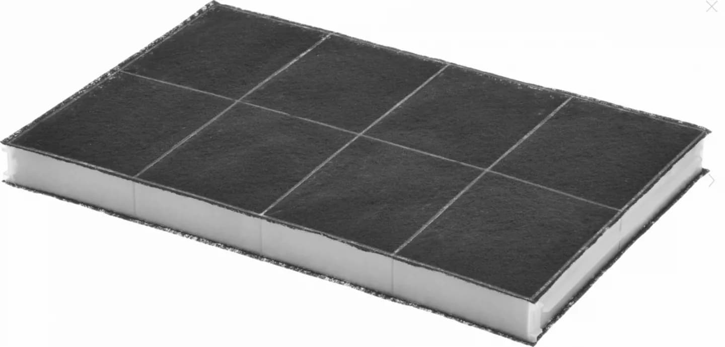 🧲 Uhlíkový filtr do odsavače par Bosch Siemens 370×240×50 mm (00460008)