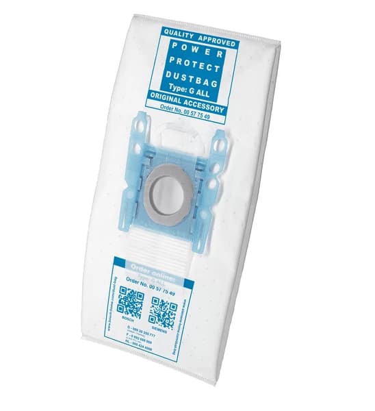 🧹 Sada 5× PowerProtect filtračních sáčků + 1 mikrofiltr Bosch Siemens (00577549)