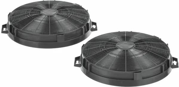 🛠️ 2 ks uhlíkové filtry 210 x 210 x 40 mm do odsavače par Bosch Siemens (00644195)