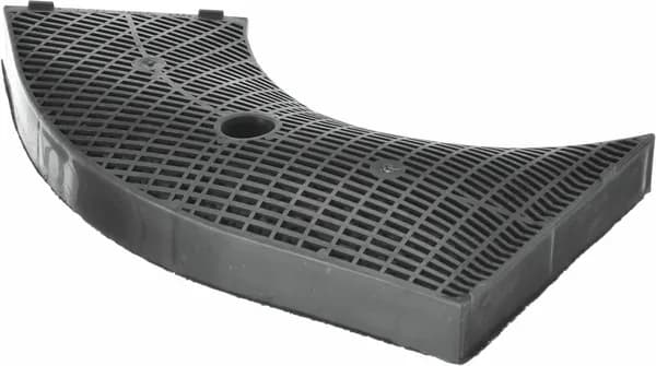 🟢 Uhlíkový filtr 265 × 150 × 42 mm / 26,5 × 15 × 4,2 cm do odsavače par Bosch Siemens (00647277)
