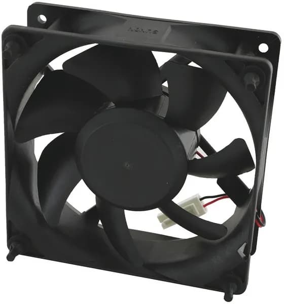 🍇 Ventilátor kondenzátoru s gumovými tlumiči (4x) vinoték Bosch Siemens (00652338)