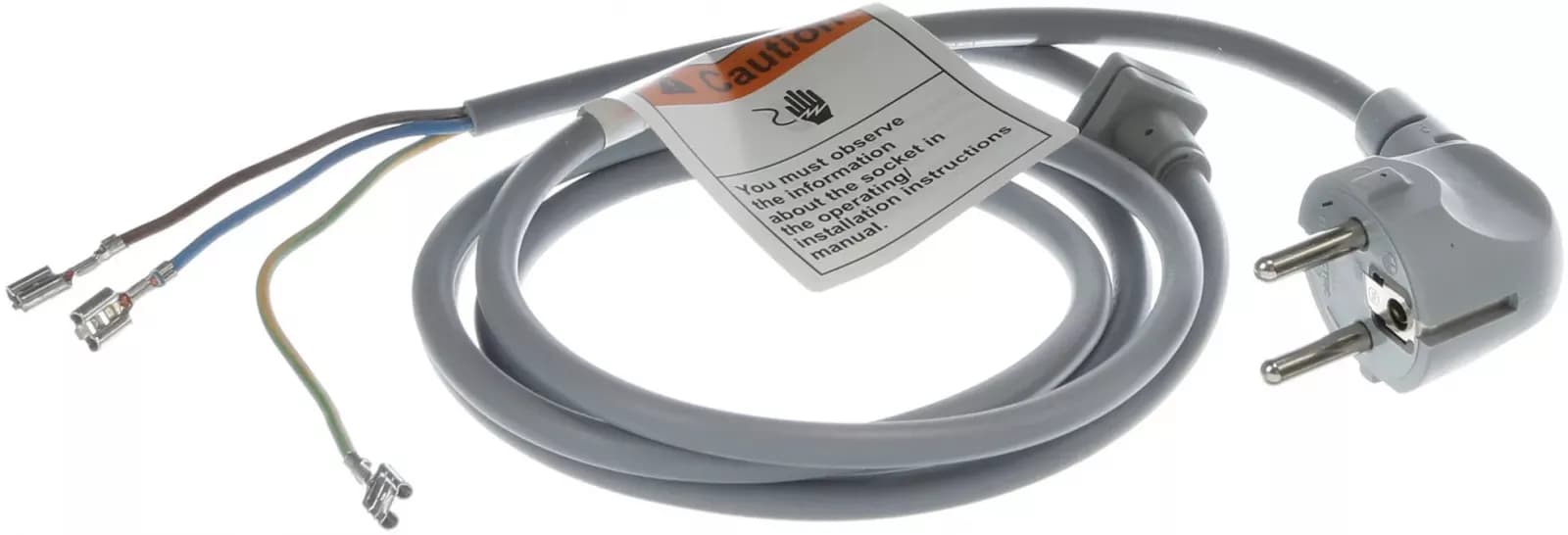 🔌 Napájecí kabel 1750 mm / 175 cm do sušičky prádla Bosch Siemens (00656881)