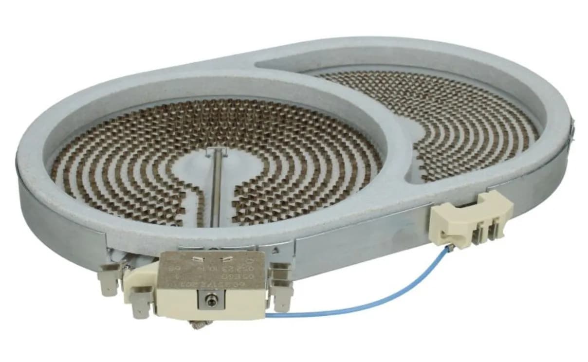 🍳 Oválná plotna k varné desce 00670016 – Topná zóna Highlight 2400/1600W 230V