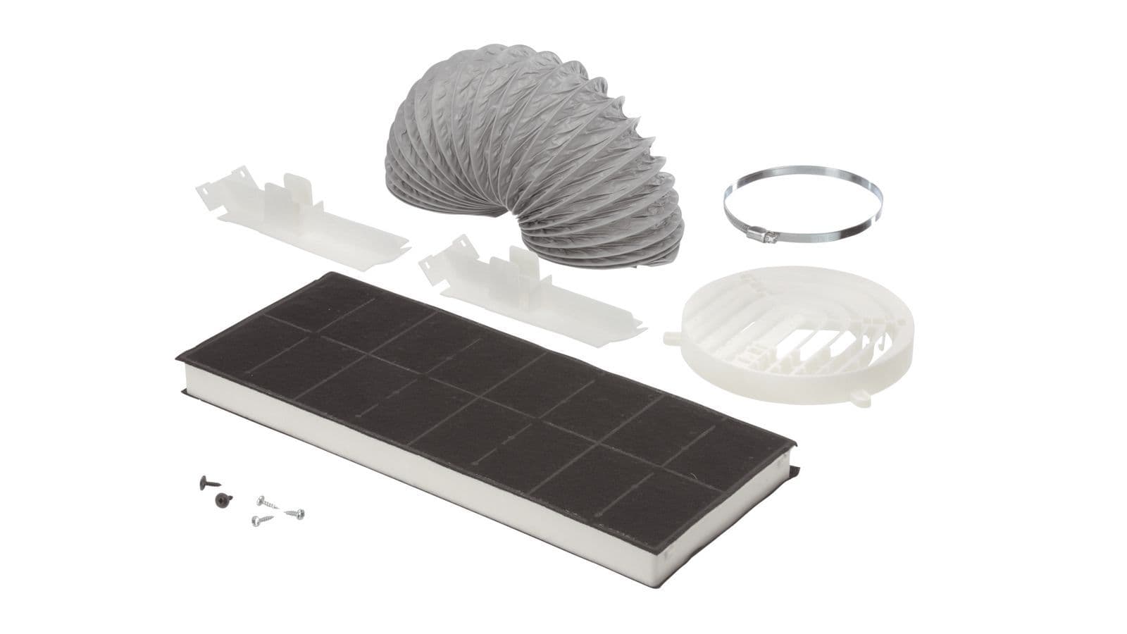 🛠️ Uhlíkový filtr 430 x 240 x 70 mm / 43 x 24 x 7 cm do odsavače par Bosch Siemens (00706588)