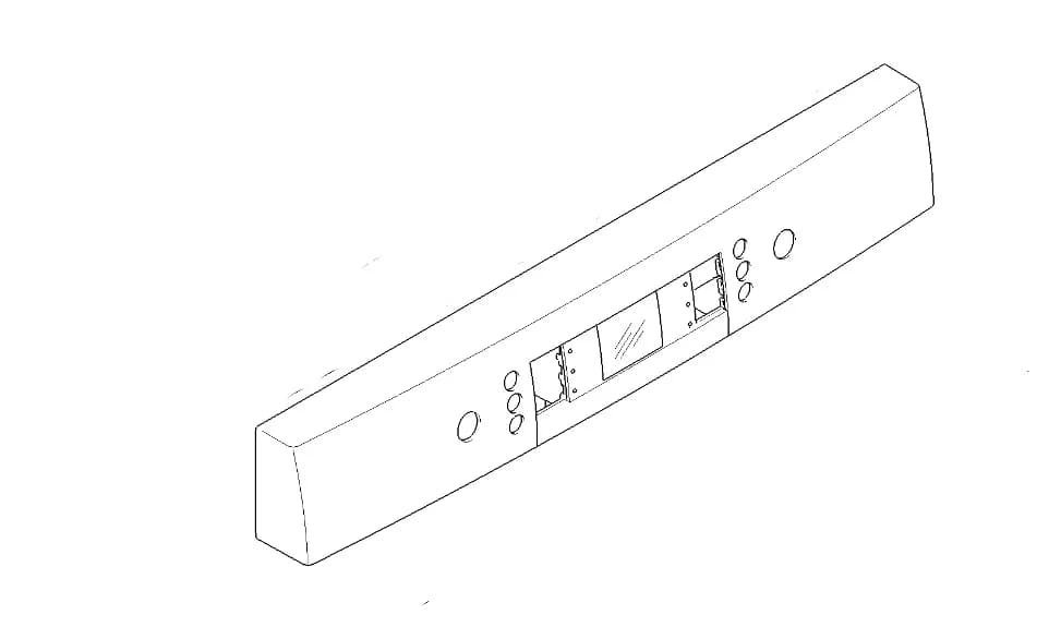 🛠️ Panel k myčce nádobí BSH00741402 Bosch Siemens – přední ovládací panel (00741402)