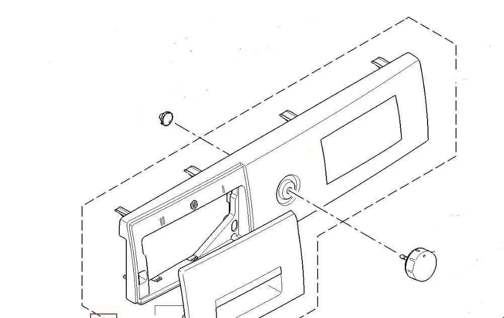 🛠️ Ovládací panel do sušičky prádla Bosch Siemens (11004240)