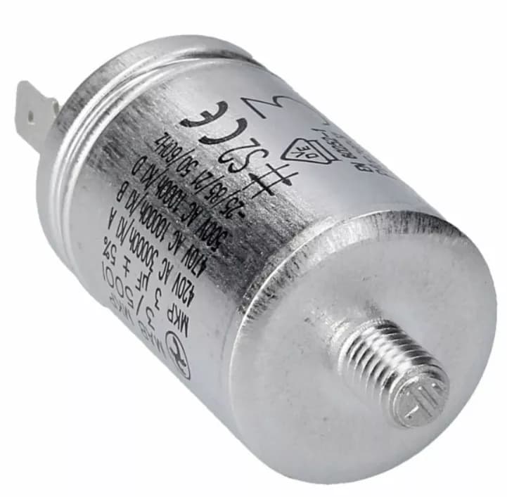 ⚙️ Rozběhový kondenzátor 3 uF do myčky nádobí Electrolux AEG Zanussi (1115927012)