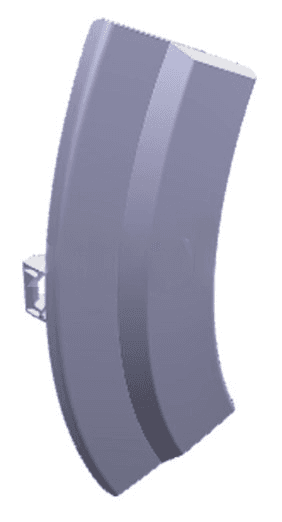 🚪 Madlo dveří pračky AEG Electrolux Zanussi (1366670006)