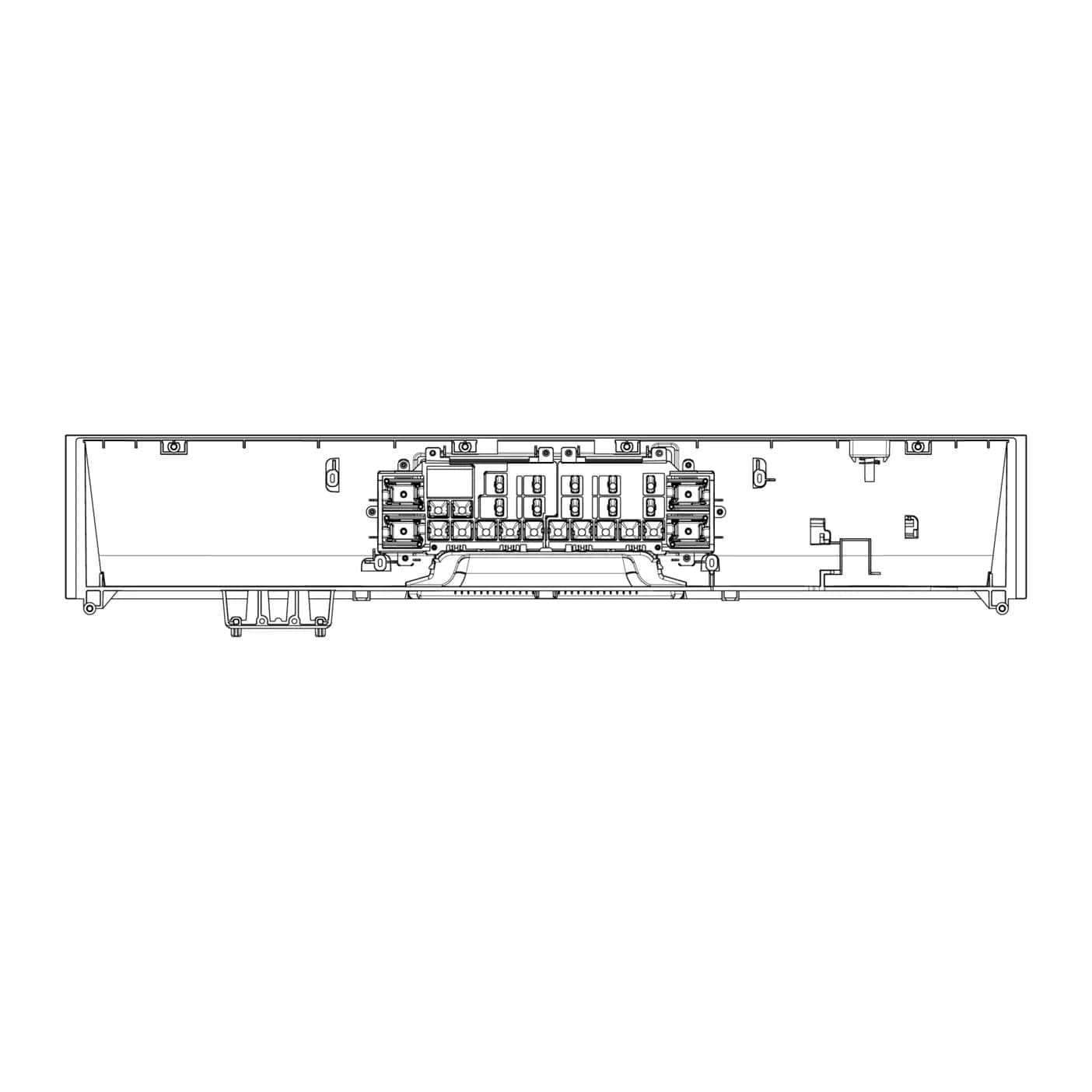 🛠️ Ovládací panel do myček nádobí AEG Electrolux Zanussi (140060254186)