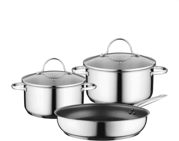 🍲 Sada hrnců k varné desce 3ks Bosch Siemens HEZ9SE030 (17004033)