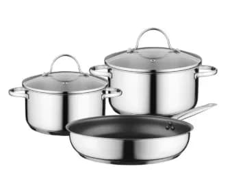 🍳 Sada hrnců a pánve do pečicí trouby Bosch Siemens HZ9SE030 – 3 ks (17004096)