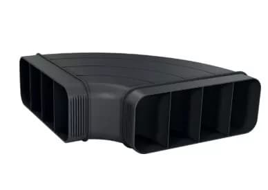 🛠️ Ploché potrubí 90° do varné desky Bosch / Siemens – HZ9VDSB1 (17005351)