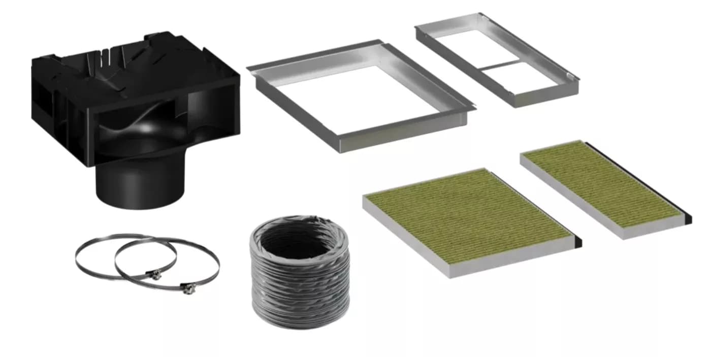 🌿 CleanAir Plus cirkulační sada do odsavače par Bosch Siemens DWZ1KK1I6 (17008356)