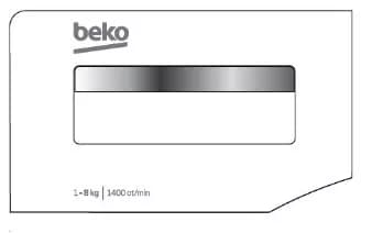 🧺 Čelo násypky pracích prostředků do praček Beko Blomberg – 2449809228