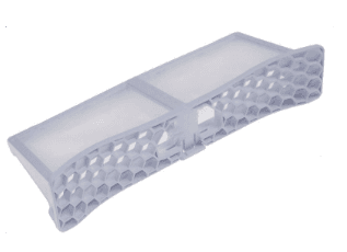 🔧 Vzduchový filtr 245 x 95 x 50 mm / 24,5 x 9,5 x 5 cm do sušičky prádla Beko Blomberg - 2965900100