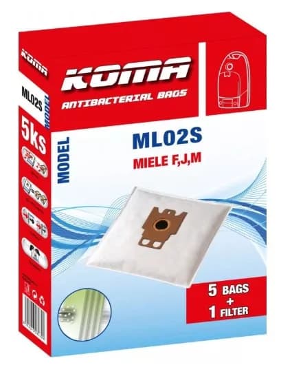 🧹 Sáčky a mikrofiltr do vysavače Miele (330121047111) – sada 5+1