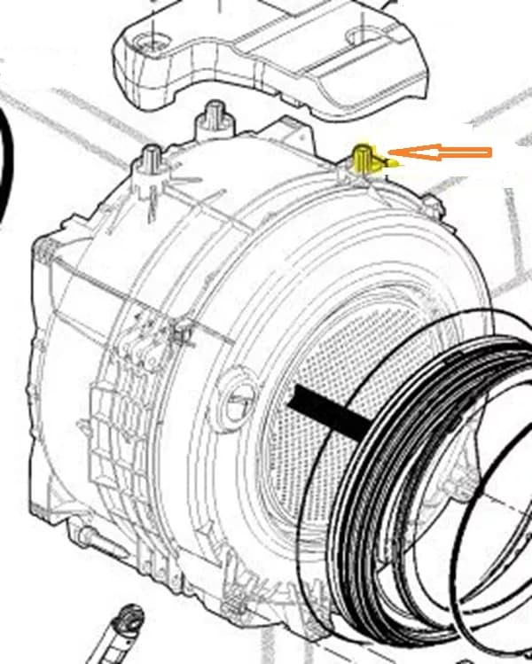 🛠️ Komplet vana, buben do praček AEG Electrolux Zanussi (3484169408)