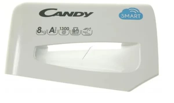 🧰 Čelo násypky pracích prostředků k pračce Candy/Hoover (41043842)