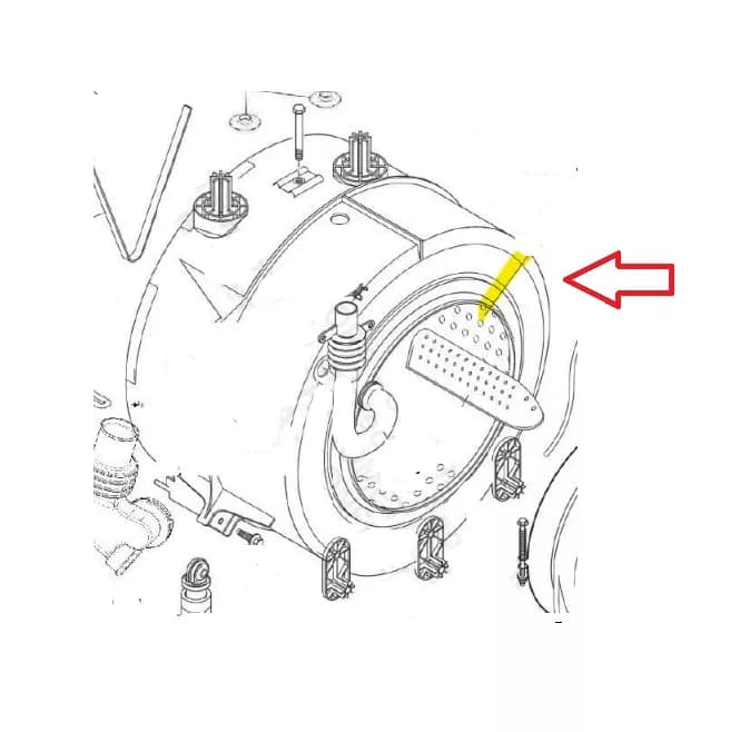 🛠️ Kompletní vana s bubnem do praček Candy Hoover (41054162)