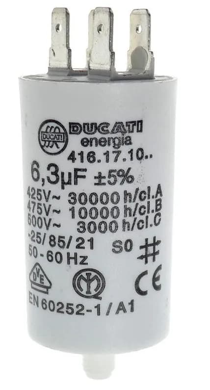 ⚡ Rozběhový kondenzátor k odsavači par 6,3μF – 416171064