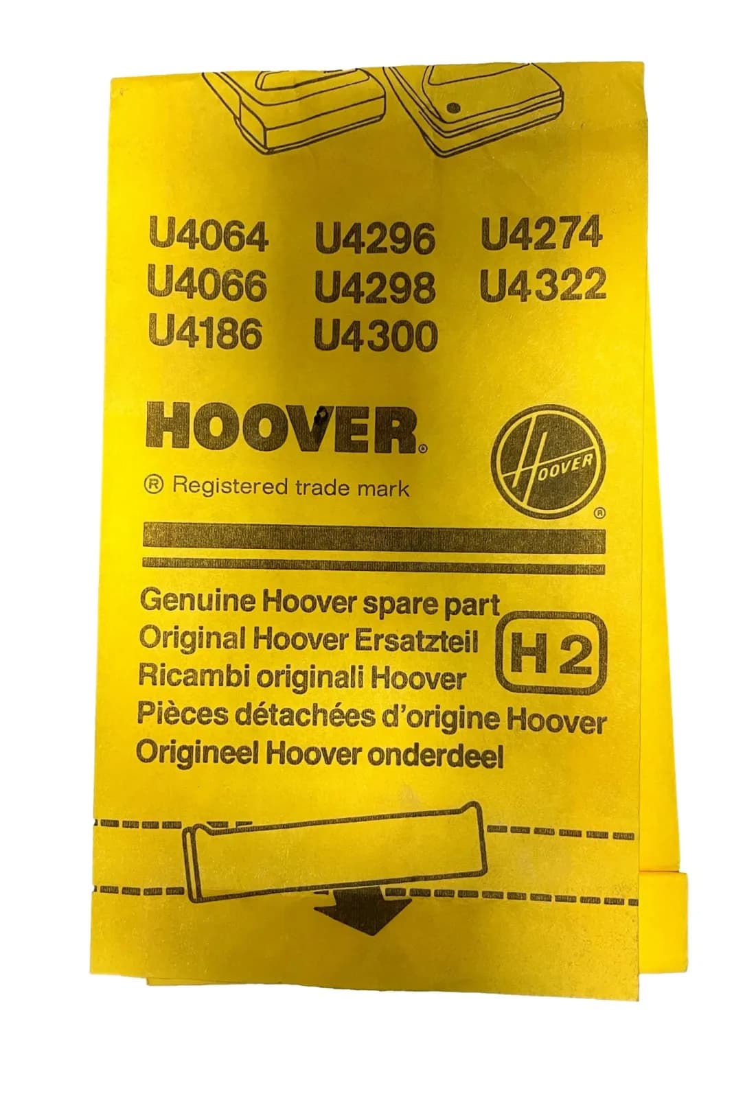 🧹 Sáčky k vysavači Hoover H2 43655-516 (balení 5 ks)