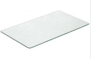 🧊 Skleněná police 490 x 368 x 3,2 mm / 49 x 36,8 x 0,32 cm do chladničky Beko Blomberg – 4657041100