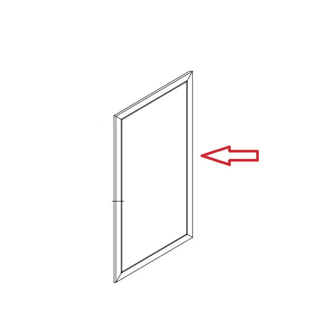 🚪 Těsnění dveří do mrazničky Candy Hoover Haier (EAN: 8757521789267)