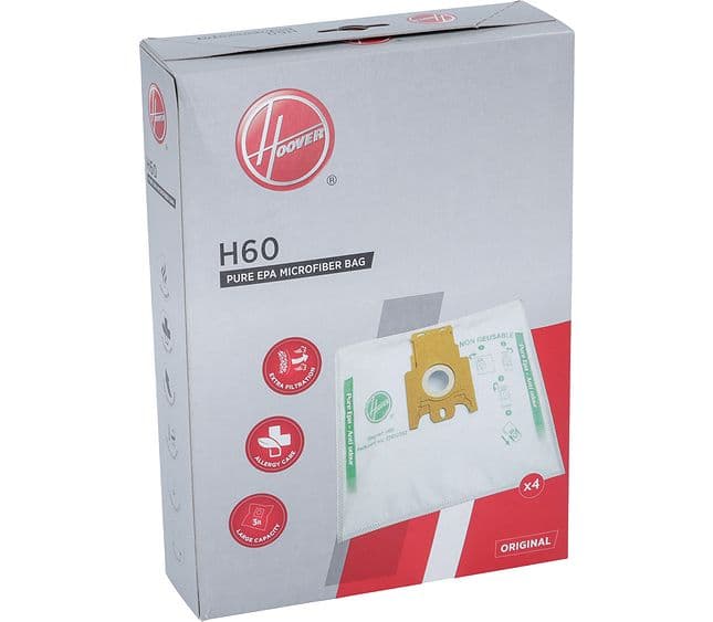 Vrecká z mikrovlákna do vysávača Hoover H60 35600392