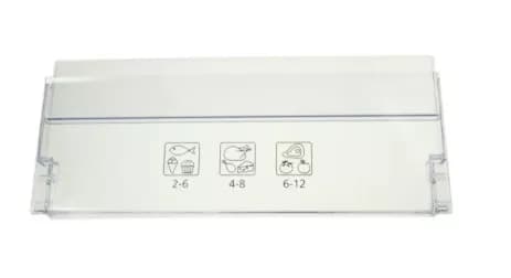 ❄️ Horní výklopné čelo mrazicí přihrádky Beko Blomberg – 445 x 189 mm (5906370600)