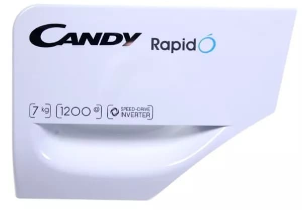 🧺 Čelo násypky pracích prostředků do praček Candy Hoover