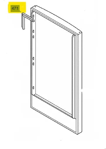 🚪 Těsnění dveří do chladničky Liebherr – 7108697