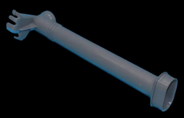 🚰 Trubka horního ostřikovacího ramene do myčky nádobí Gorenje Mora – 846608
