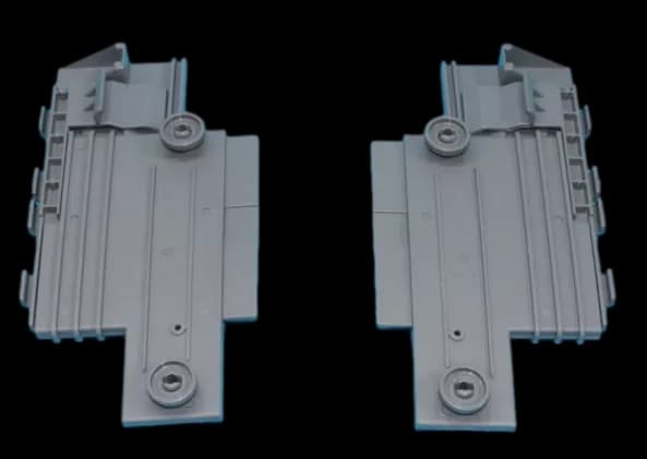 🛒 Pojezdy horního koše (levý + pravý) do myčky nádobí Gorenje/Mora – GOR898012
