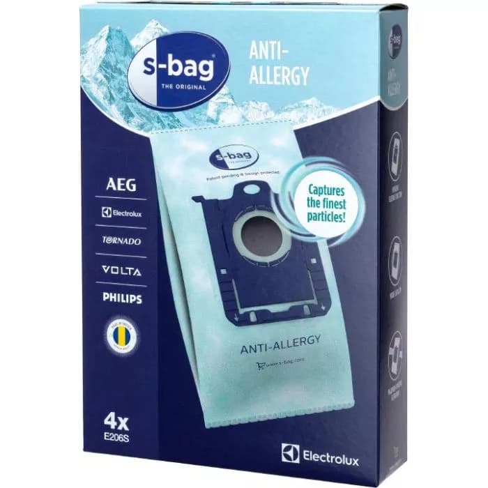 🛡️ Antialergické sáčky do vysavačů AEG Electrolux Zanussi E206S (9001684605)