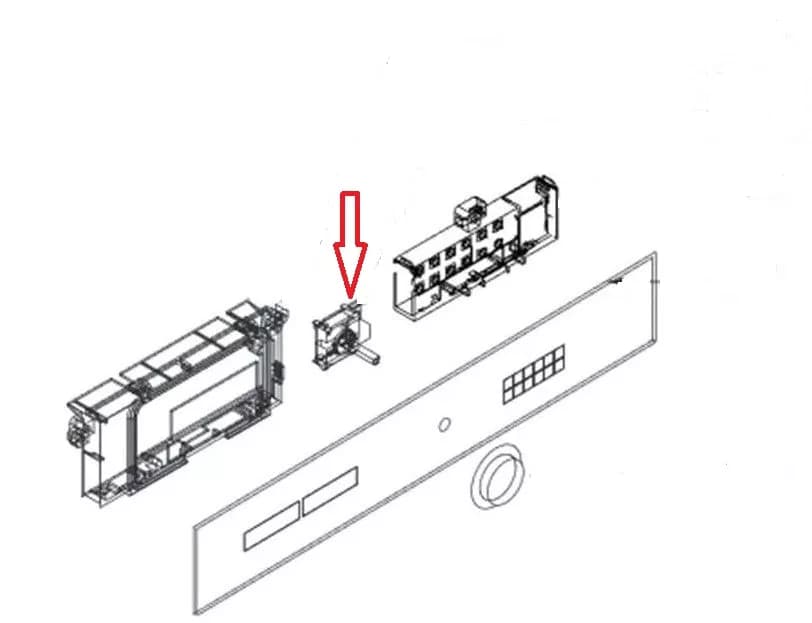 🔌 Přepínač do trouby Brandt – AS0058968