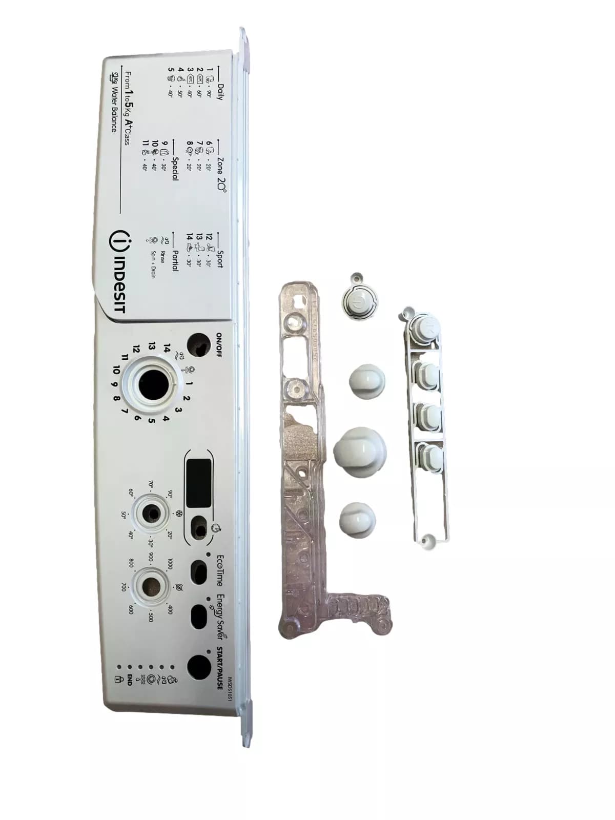 🟢 Ovládací panel s rukojetí do praček Whirlpool Indesit (C00515861, 488000515861)