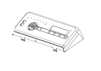🧰 Ovládací panel do vrchem plněné pračky Whirlpool Indesit – C00638781