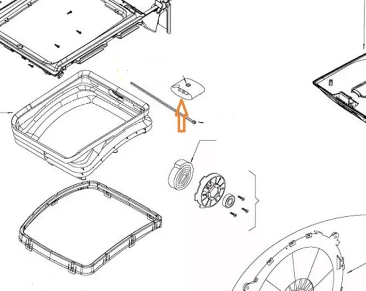 🧴 Dávkovač s elektromagnetickým ventilem do praček Whirlpool Indesit (C00731572)