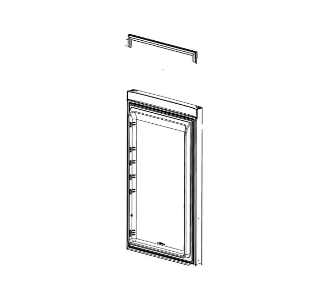 🧲 Těsnění dveří do chladničky Whirlpool Indesit Ariston Bauknecht – C00851835