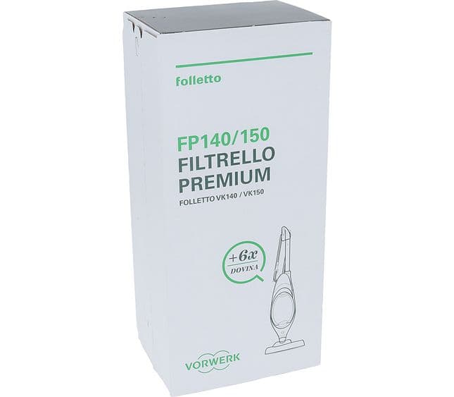 Filtračné vrecká Premium s vôňou Dovina do vysávača Vorwerk Kobold VK140/VK150 (6 ks)