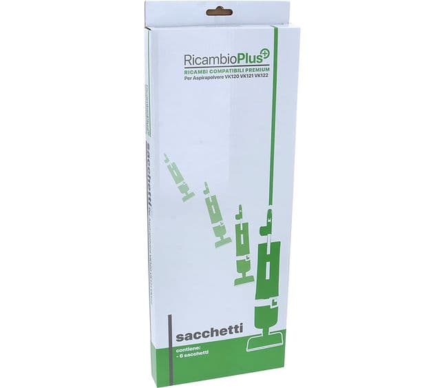 Papierové vrecká do vysávača Vorwerk Kobold VK120/VK121/VK122 (8 ks)