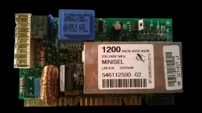 🔌 Modul Minisel 85DX-45SX-45DX do praček Ardo – 546112500, 546112501, 651052512