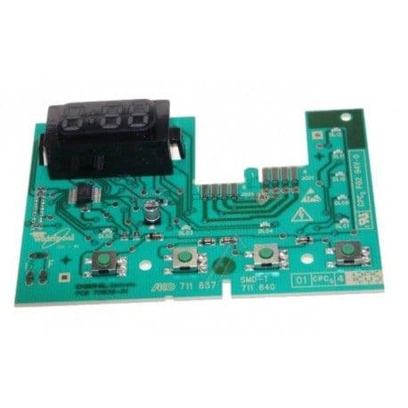 🛠️ Modul s displejem do praček Whirlpool Indesit (481223958076)