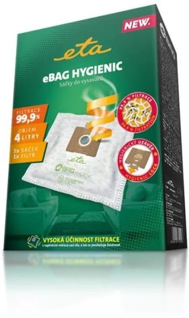 🧹 Sáčky do vysavače ETA eBag Hygienic 960068010