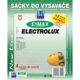 🧹 E 1 MAX / SMS SÁČKY do vysavače JOLLY – pro bezprašnou a hygienickou výměnu sáčků