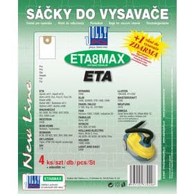 🛒 ETA 8 MAX SÁČEK k vysavači JOLLY