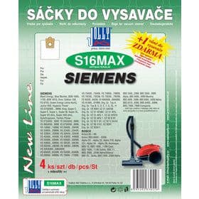 🛒 S 16 MAX SÁČEK do vysavače JOLLY – univerzální náhrada pro Siemens/Bosch řadu VS 6