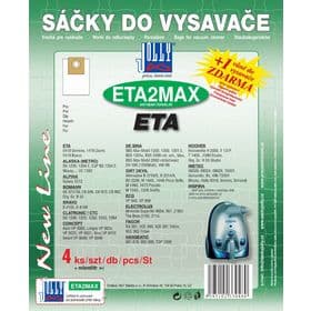 🧹 ETA 2 MAX SÁČEK DO VYSAVAČE JOLLY – univerzální sáček pro efektní úklid