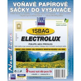 🧹 Vonné sáčky do vysavačů 1S BAG – Horská louka Jolly (EAN 8595102331081)
