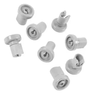 🛒 Kolečka k myčkám nádobí 25 mm AEG Electrolux Zanussi (50286967000) – sada 8 ks
